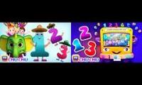 ChuChu TV : Number Wonderland Song Comparison (2015/2021)