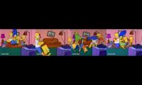 All The Simpsons Season 3 Full Openings and Couch Gags Played at Once