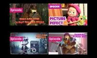 Four episodes at once masha and the bear