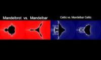 Thumbnail of Mandelbrot vs Tricorn vs Celtic vs Celtic Tricorn Power Morph