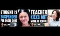 Thumbnail of Student is suspended for dress code vs teacher kicks out mom at school