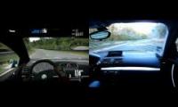 Nordschleife NFS Shift Volskwagen versus real BMW