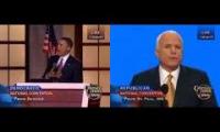 Obama and McCain - speech to DNC/RNC