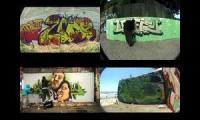 Like graffit ? Like artwork ? Like time lapse ?