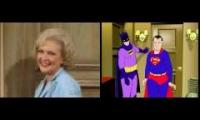 The Golden Girls versus Super Golden Friends