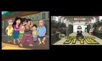 American dad-Gangnam stlye