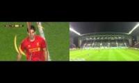 Suarez Free Kick Chant Mashup