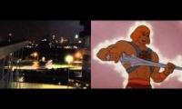 He-Man visits New York