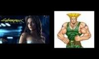 Cyberpunk vs Guile theme