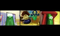 Veggietales Silly Song with Larry Triparison