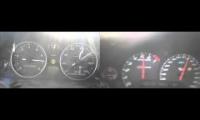 60-100 mph Comparison Z06 vs Miata