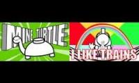 TomSka's Creations Mashup(I Like Trains X Mine Turtle,Make it Sound Good)