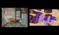 [Sparta clash] Round 6 Gumball vs Twilight Sparkle