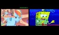 [Sparta clash Season 2] Round 2 Rainbow Dash vs Spongebob