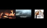 Thumbnail of Rainy Mood + Godot + Fireplace
