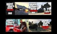 GTA Grand Theft Auto Online. 4 differents views