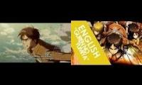 Attack on Titan English and German Mash Up