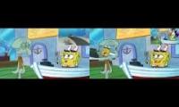 Spongebob Squarepants Quadparison