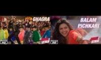 Ghagra and Balam Pichkari Mash-up!