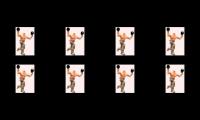 Headless Kamikaze 8 videos at the same time