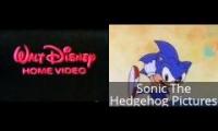 Dream Logo Combo Walt Disney Home Video And Sonic The Hedgehog Pictures