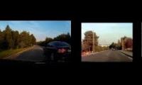 roadrage bmw vs jetta