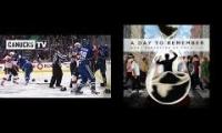 Hockey Line Fight ADTR