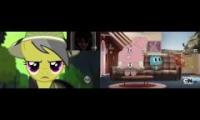 Daring Do and Darwin Watterson Sparta Comparison