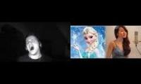 Let It Go - Frozen - Combination of covers