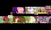My Little Pony:Friendship is Magic side-by-side remixes