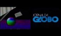 Vinheta Jornal da Globo com Trilha de Jornal de Almoço (1988)