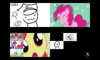 dream land spartan has sparta quadparison (my little pony vs asdfmovie)