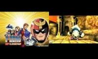 Captain Falcon vs Brawl (better music)