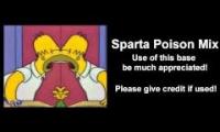 The Simpsons - Barney Ft Homer Burp Sparta Poison Remix