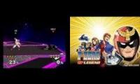 Captain Falcon Failing To His Music