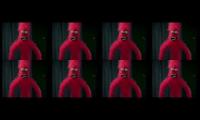 Peperami 'Hair Tonic' / 'Cuddly Toy' advert with a layer added every second
