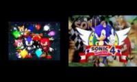 Sonic 4 vs 8 bit super sonic racing