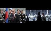Putin Arrives at Death Star Victory Day Parade