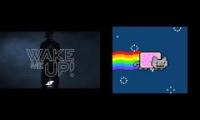 Wake me up (Avicii & Nyan Cat)