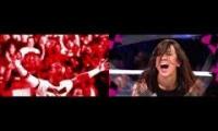 CM punk with AJ Lee music