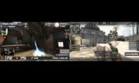 quake live versus counter of duty