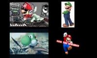 Super Mario Sparta Remixes Side-by-Side 1