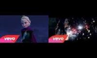 Frozen and Firework Mashup