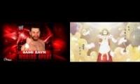 Sami Zayn's theme goes really well with anime (3)