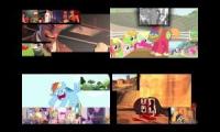 sparta remix quadparison ( team fortress 2 vs my little pony)