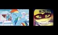 [PONIES WARNING] THE BEST RAINBOW DASH SPARTA MIDNIGHT REMIX IS ALL EQUESTRIA!!!