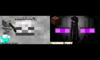 sparta remix skeleton vs enderman