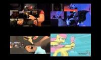 sparta remix quadparison ( team fortress 2 vs my little pony)