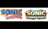 sonic green hill zone mashup