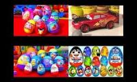 Surprise eggs Tv,Toy Vault of Playdough,Play Doh surprise eggs, Disney Pixar Cars 2 toys